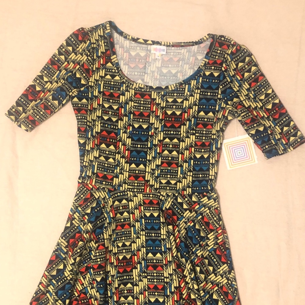 New LuLaRoe Nicole Dress - Picture 2 of 5